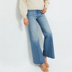 MOTHER Superior The Hustler Roller Fray I Confess Jeans Size 30
